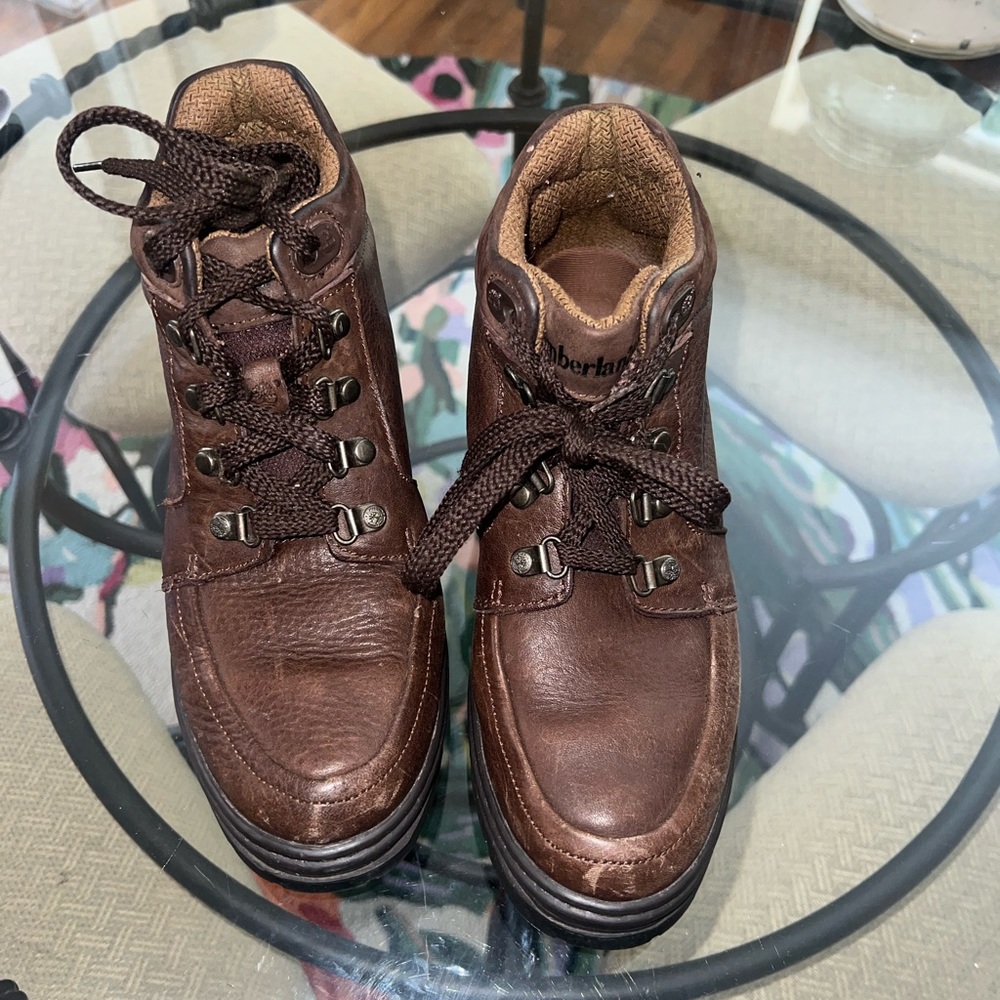 Vintage Timberland Hiking Boots